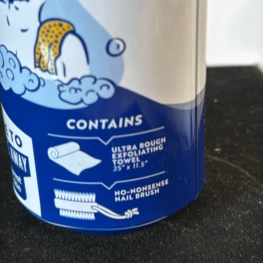 The perfect gift for that special someone, with this Blue and White Novelty Can